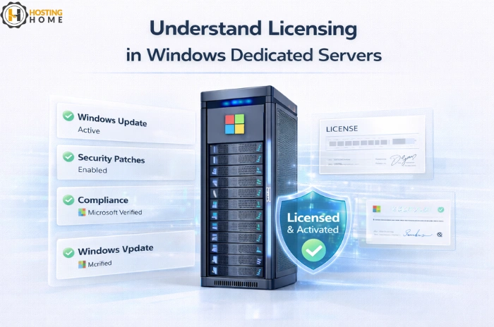 Understand Licensing in Windows Dedicated Servers