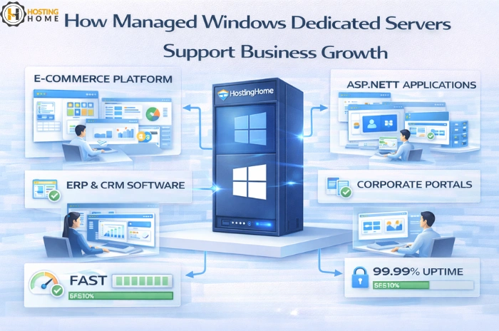 How Managed Windows Dedicated Servers support Business Growth