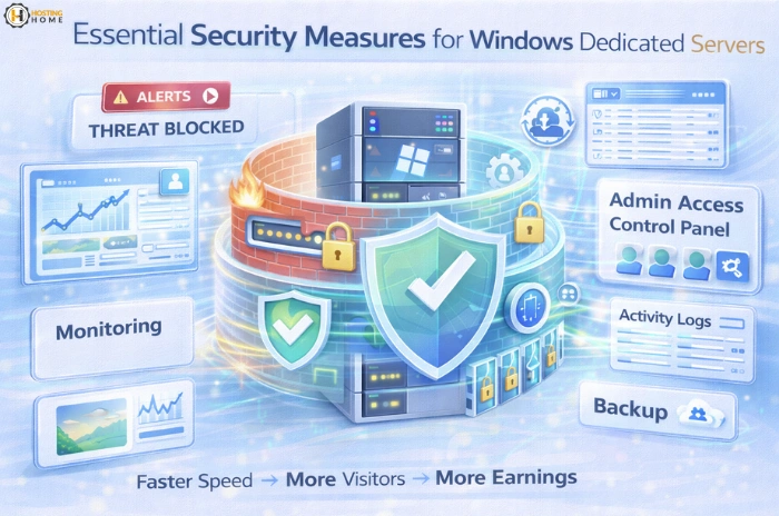 Essential Security Measures for Windows Dedicated Servers
