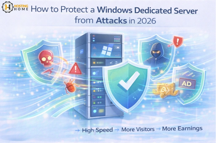 How to Protect a Windows Dedicated Server from Attacks in 2026