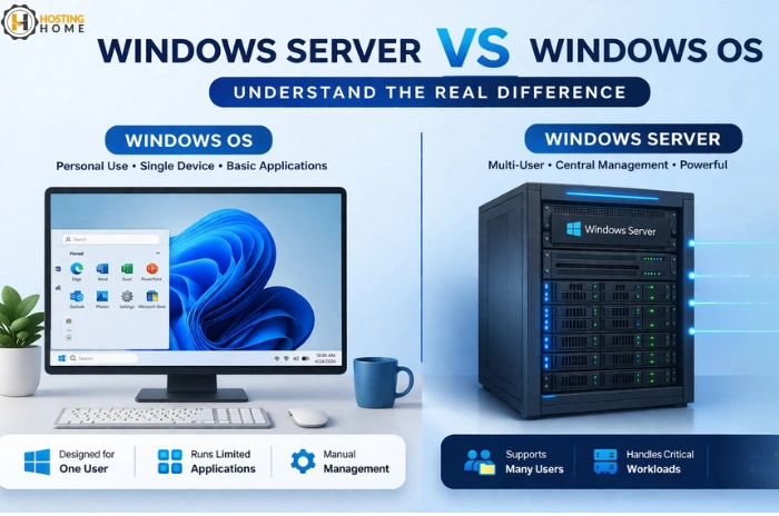 Windows Server vs Windows OS