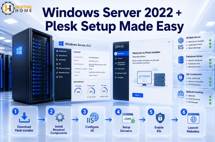 Windows Server 2022 + Plesk Setup Made Easy